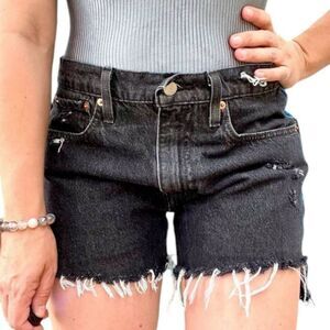Levis Low ball Cut Off Shorts Custom/Retro Sz W32
